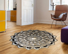 Conceptum Alfombra Eugene V3 - 4661 - 1 Cobre 80x80 cm